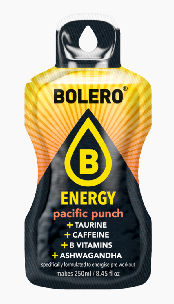 Bolero Limonade Energy Pacific Punch Sticks
