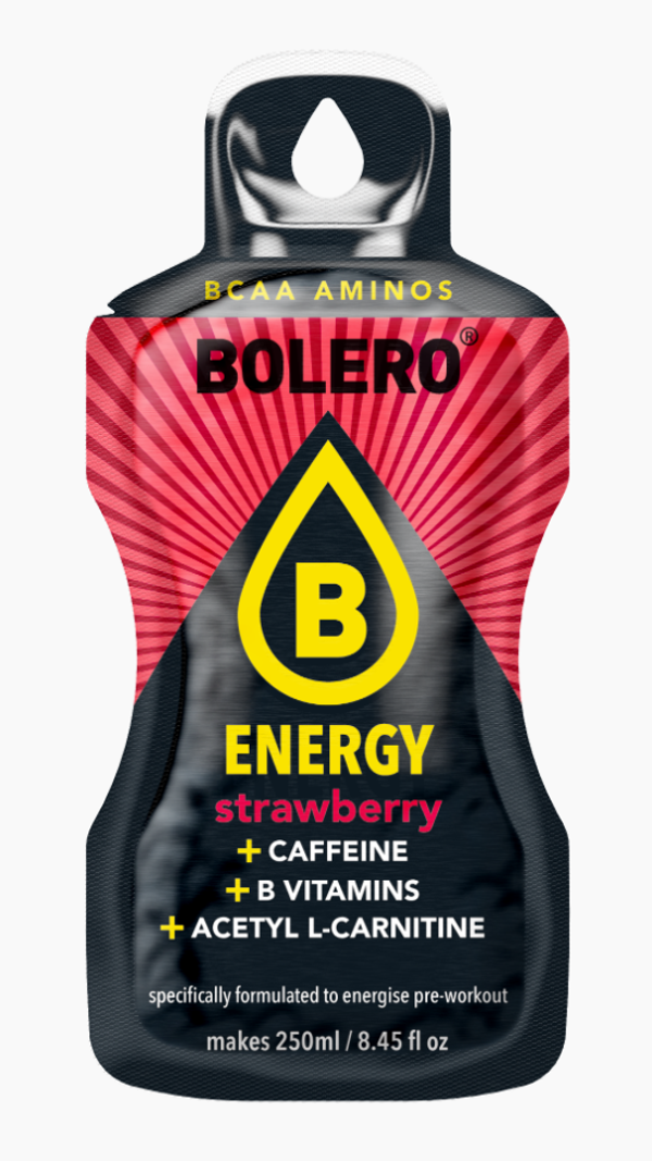 Bolero Energy Strawberry Sticks