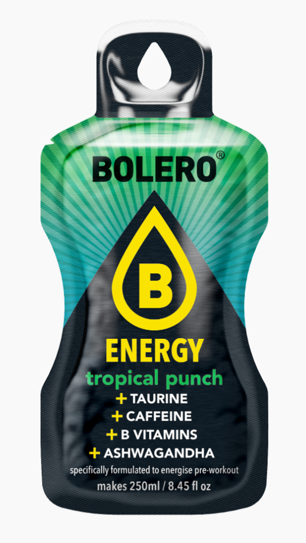 Bolero Energy Tropical Punch Sticks
