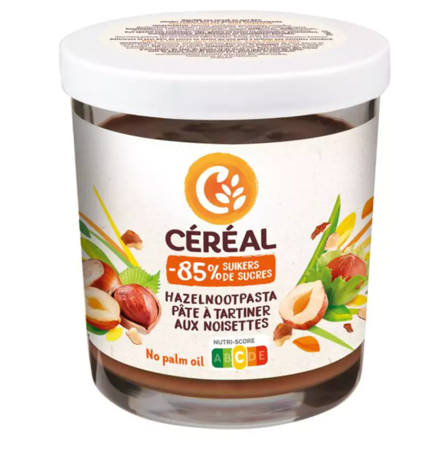 Cereal Hazelnootpasta (200 gram)