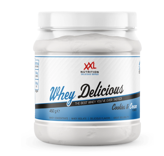 XXL Nutrition - Whey Delicious Cookies and Cream