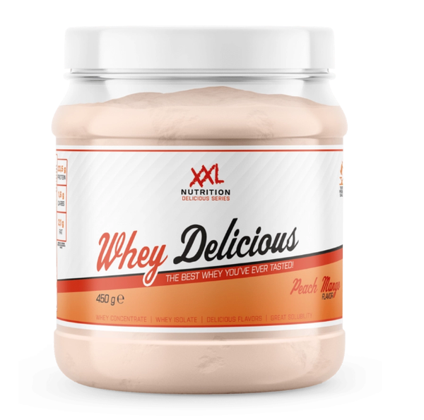 XXL Nutrition - Whey Delicious Perzik Mango