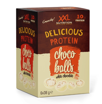 XXL Nutrition - Delicious Protein Choco Balls Witte Chocolade