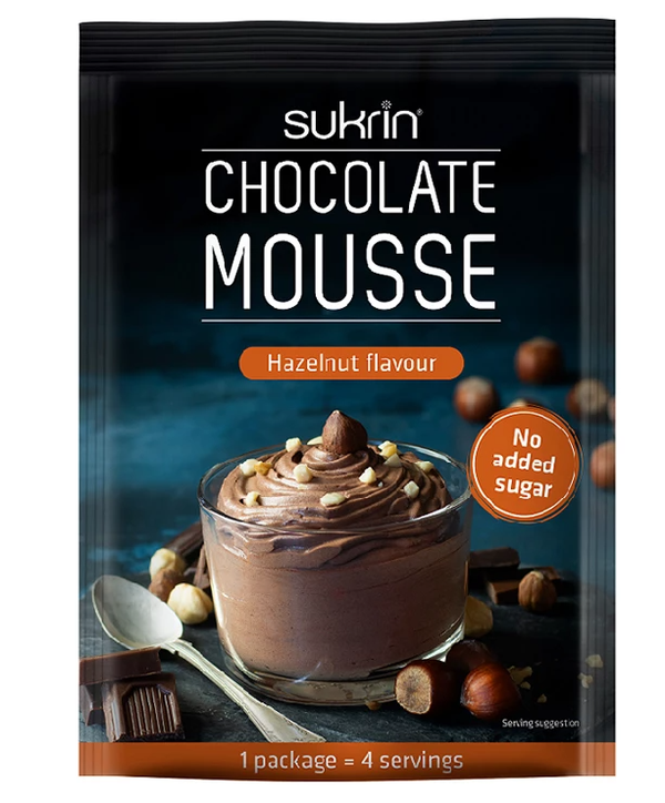 Sukrin Chocolate Hazelnoot Mousse (85 gram)