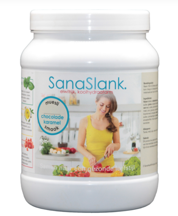 SanaSlank - Voordeelpot Muesli Chocolade Karamel