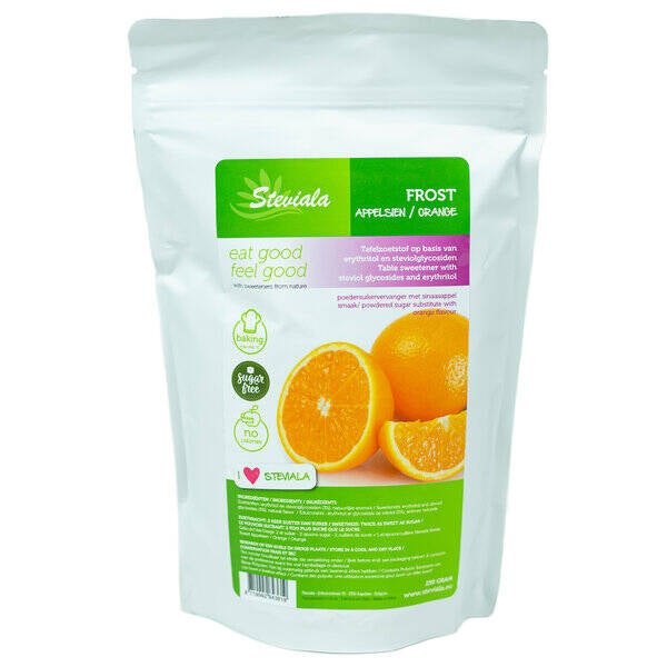 Steviala Frost Appelsien (250 gram)