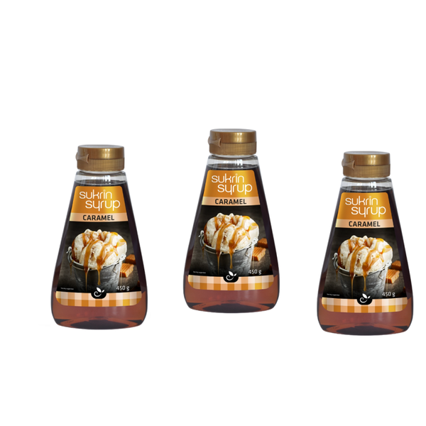 Sukrin Voordeelpak Caramel Syrup (3 flesjes)
