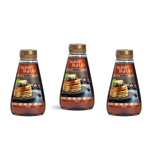 Sukrin Voordeelpak Maple Syrup (3 flesjes)