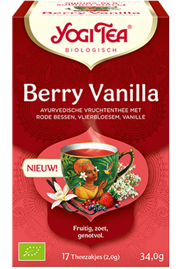 Yogi Tea Berry Vanilla Bio