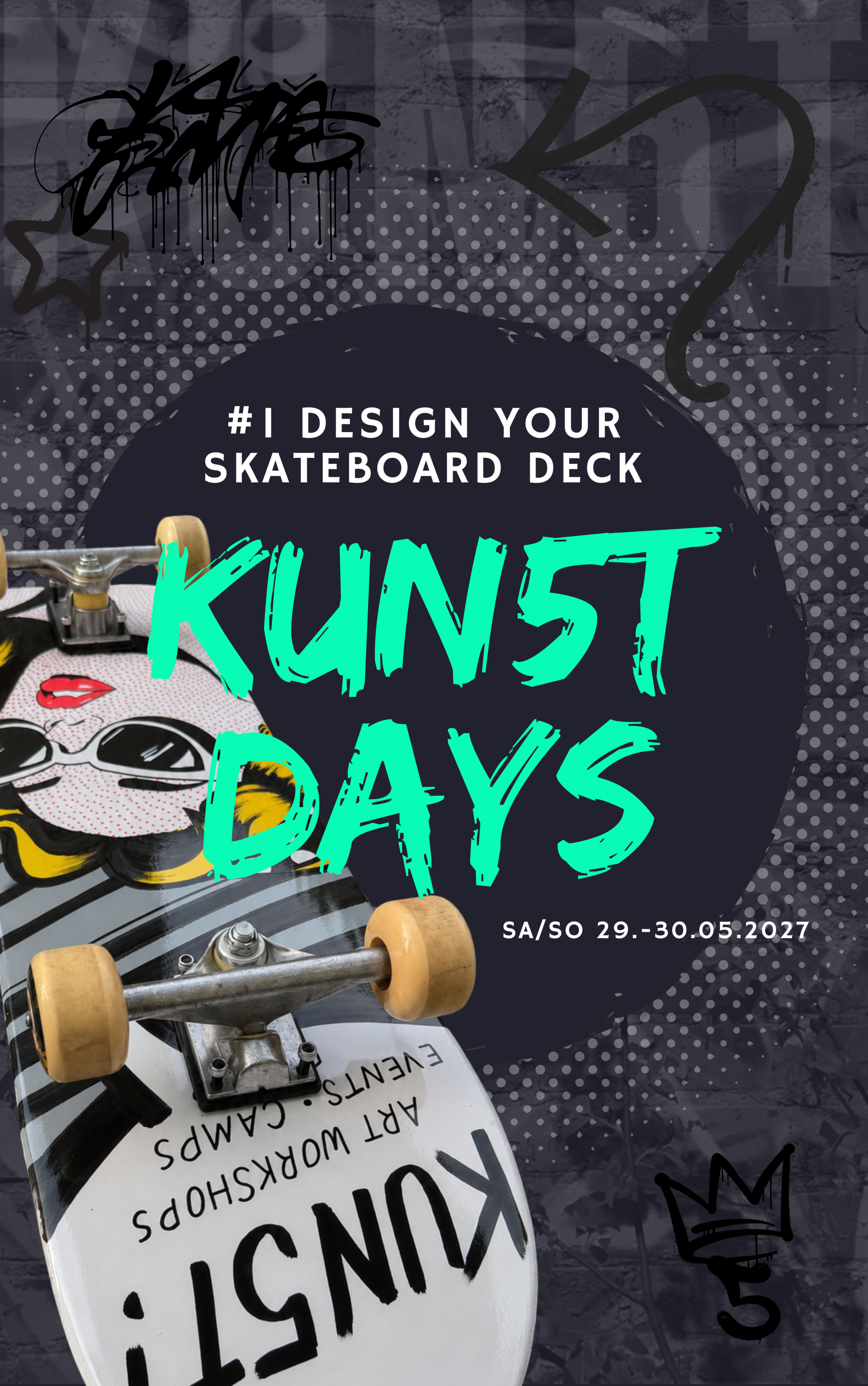 Art Days Intensivprojekte und kreative Malkurse bei KUN5T