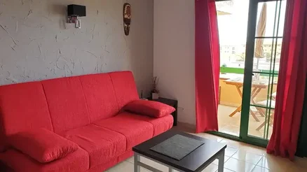 Lounge corner with sofabed