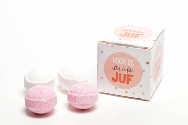 Bruisballen doosje met 4 bruisballen