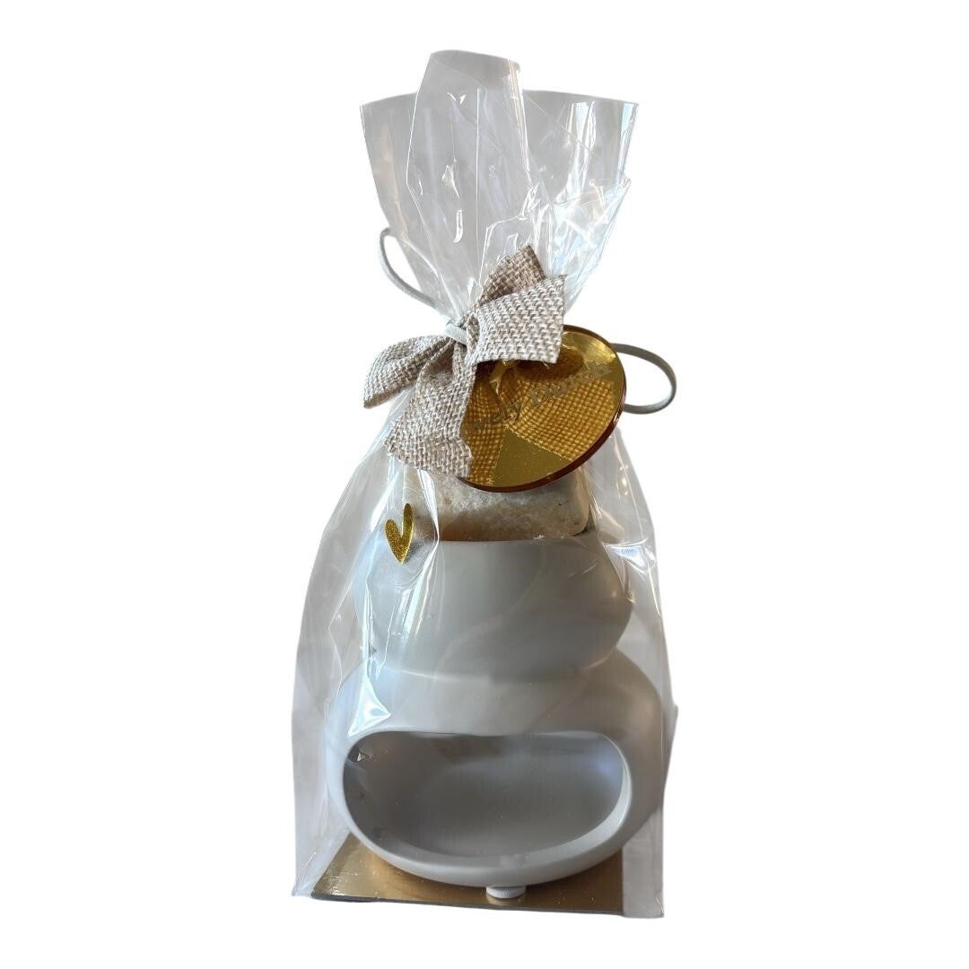 Brander met scentblocks