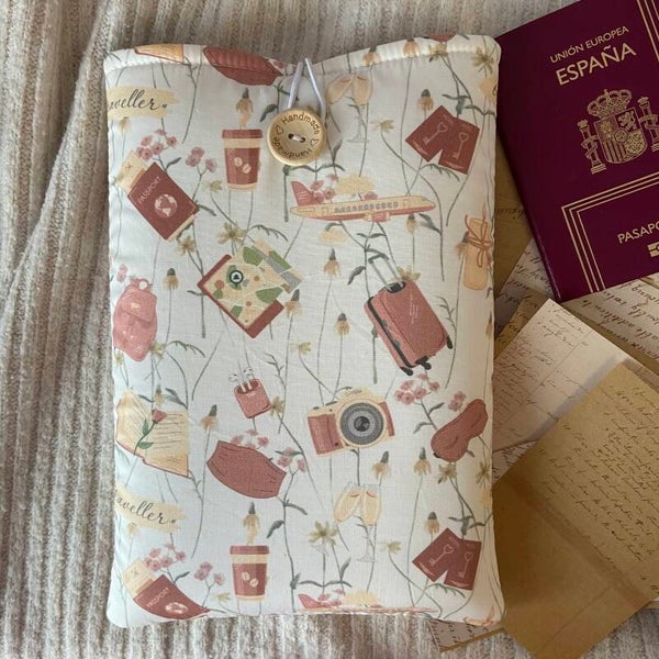 Funda literaria de viaje