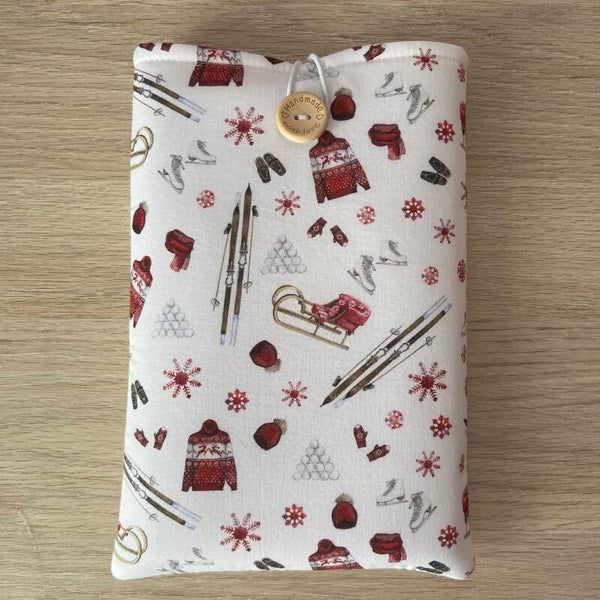 Funda literaria sobre hielo