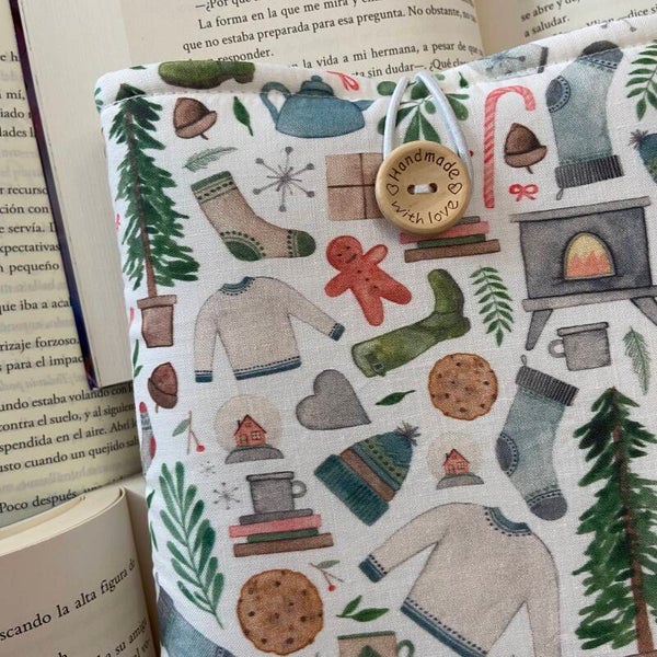 Funda literaria invierno