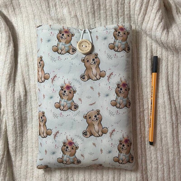 Funda literaria bebés ositos