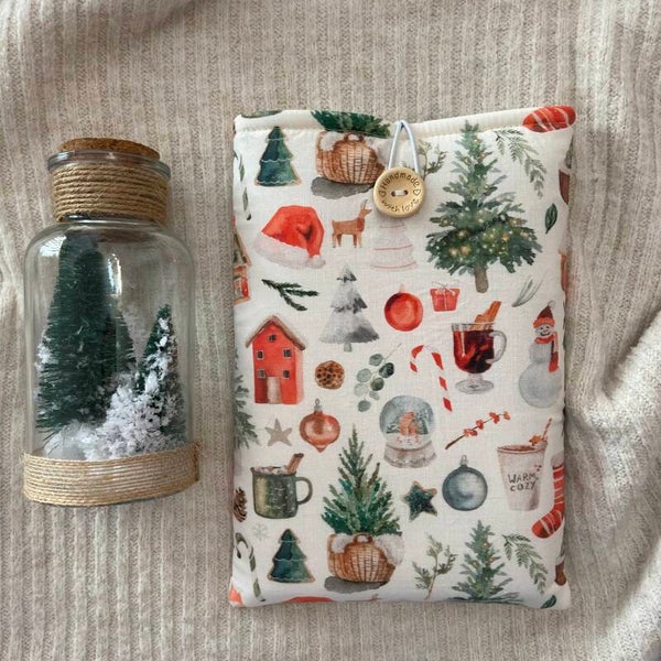 Funda literaria Navidad