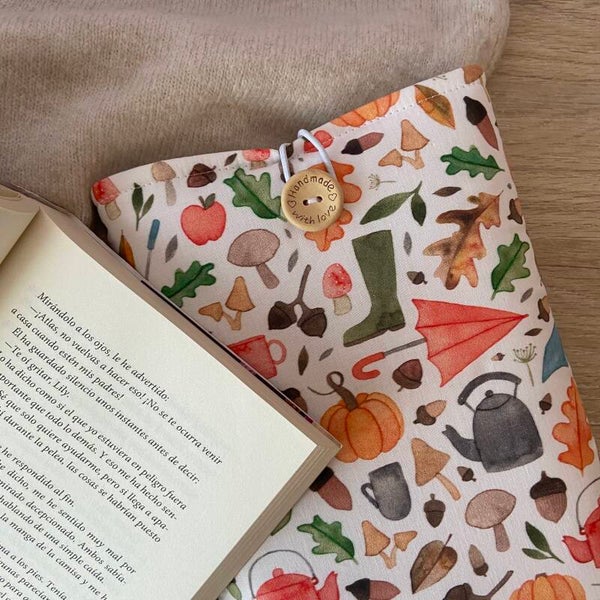 Funda literaria Otoño