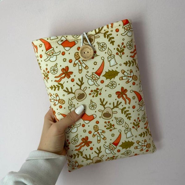 Funda literaria Papá Noel