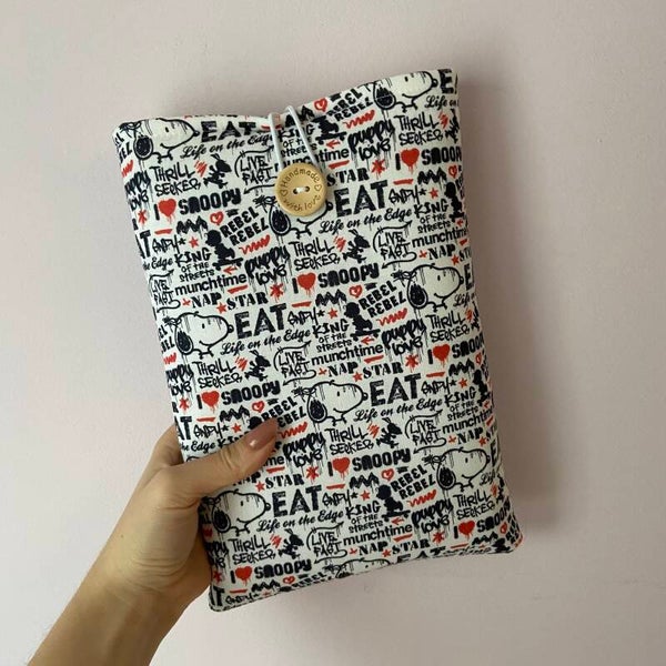 Funda literaria Snoopy mix