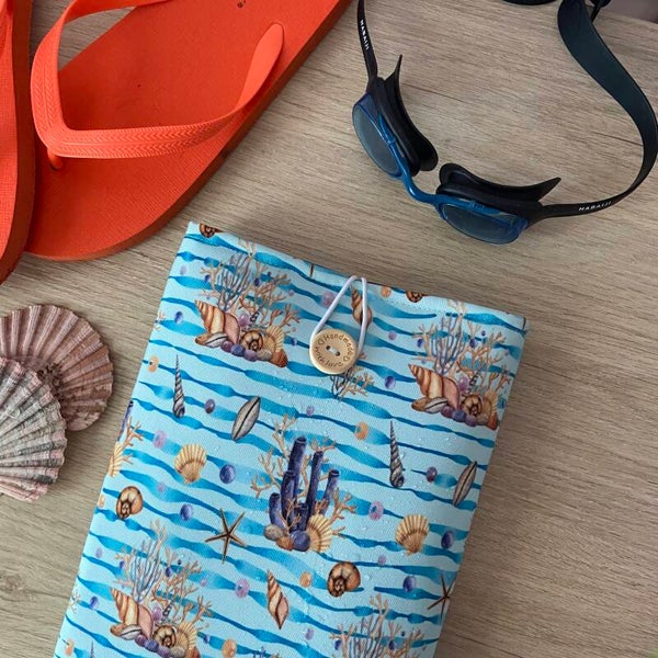 Funda literaria los corales impermeable