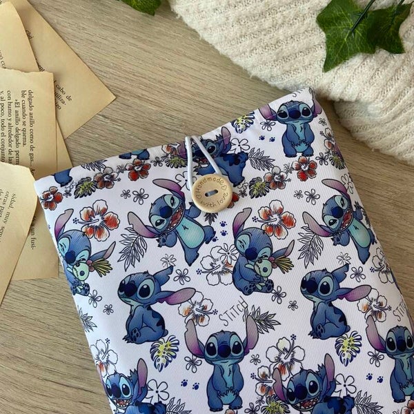 Funda literaria Stitch aloha