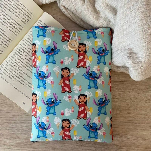 Funda literaria Lilo y Stitch