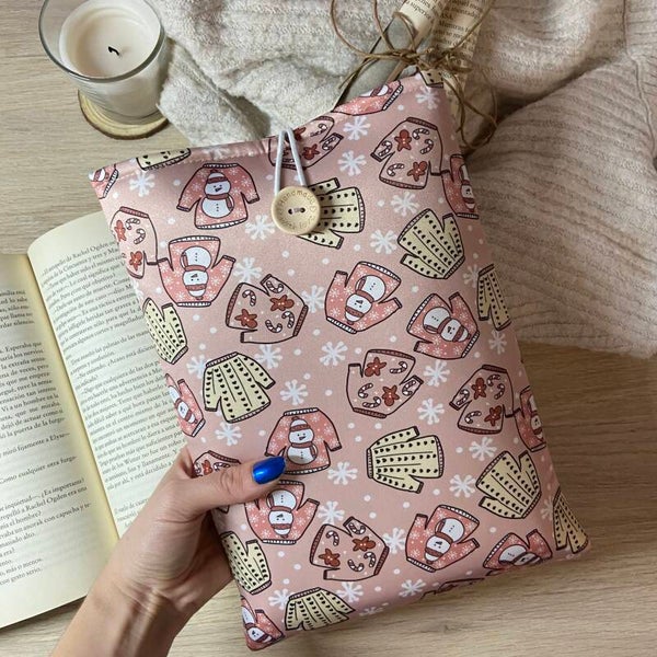 Funda literaria cárdigan