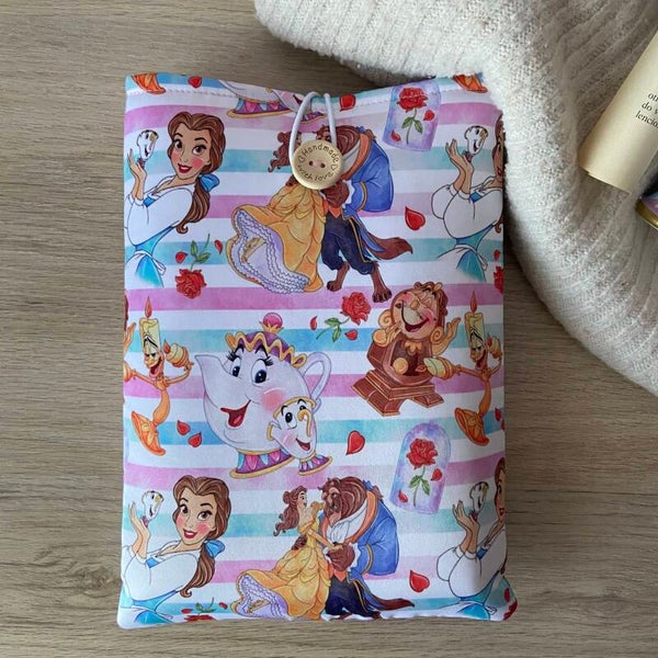 Funda literaria Bella y Bestia