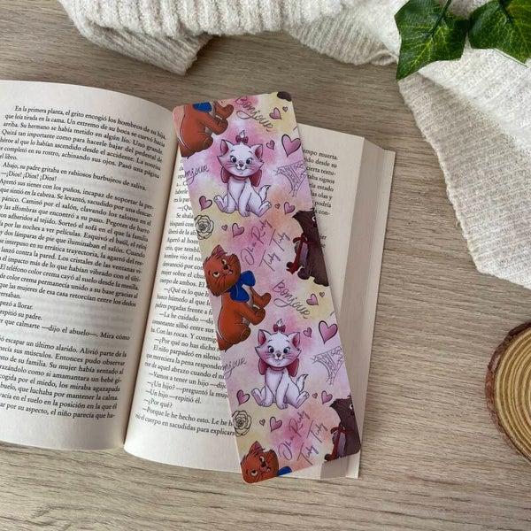 Marcapáginas Aristogatos