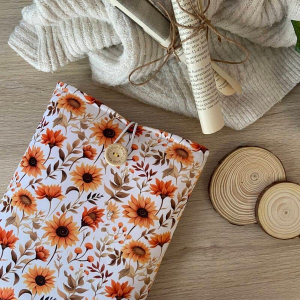 Funda literaria los girasoles