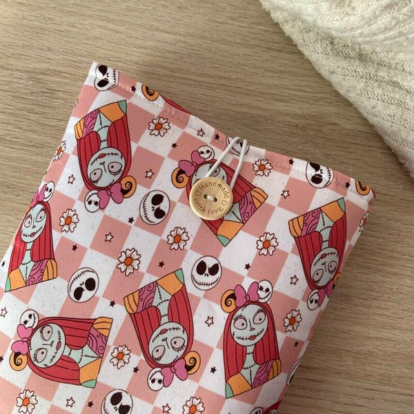 Funda literaria pesadilla antes de Navidad