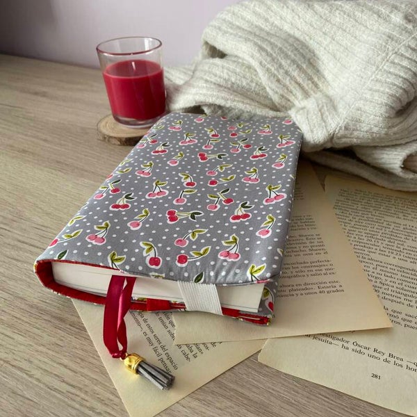 Funda ajustable cerezas