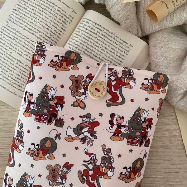 Funda literaria Navidades en Disney