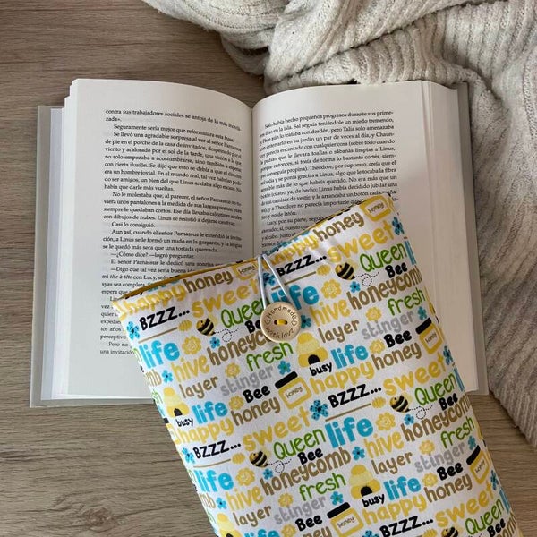 Funda literaria la colmena