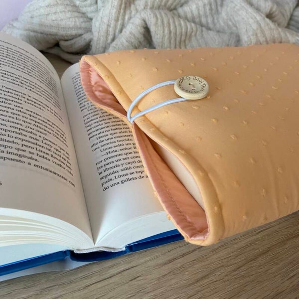 Funda literaria plumeti albaricoque