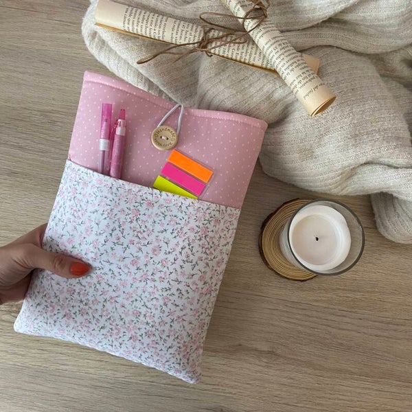 Funda literaria Anhelos con bolsillo