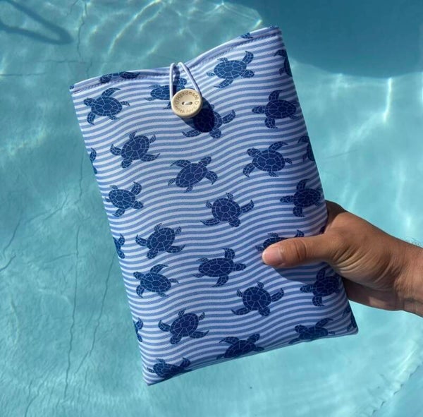 Funda literaria tortugas impermeable outlet