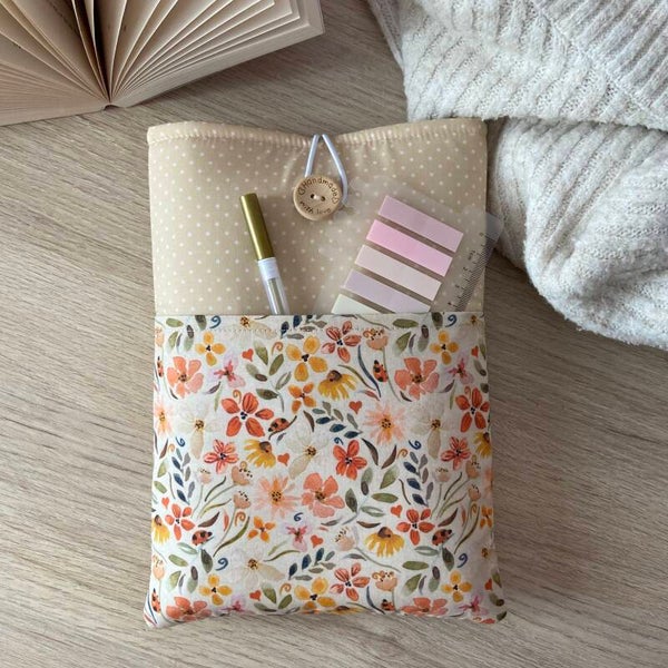 Funda literaria Grace con bolsillo