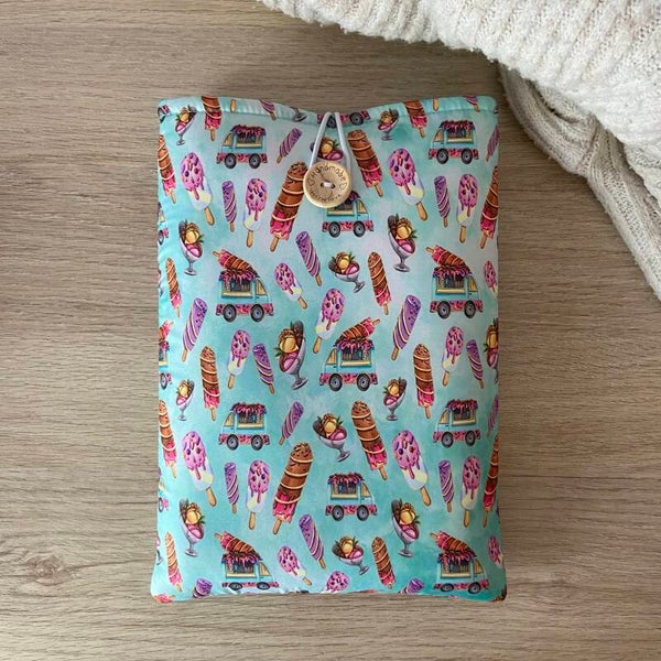 Funda literaria los helados