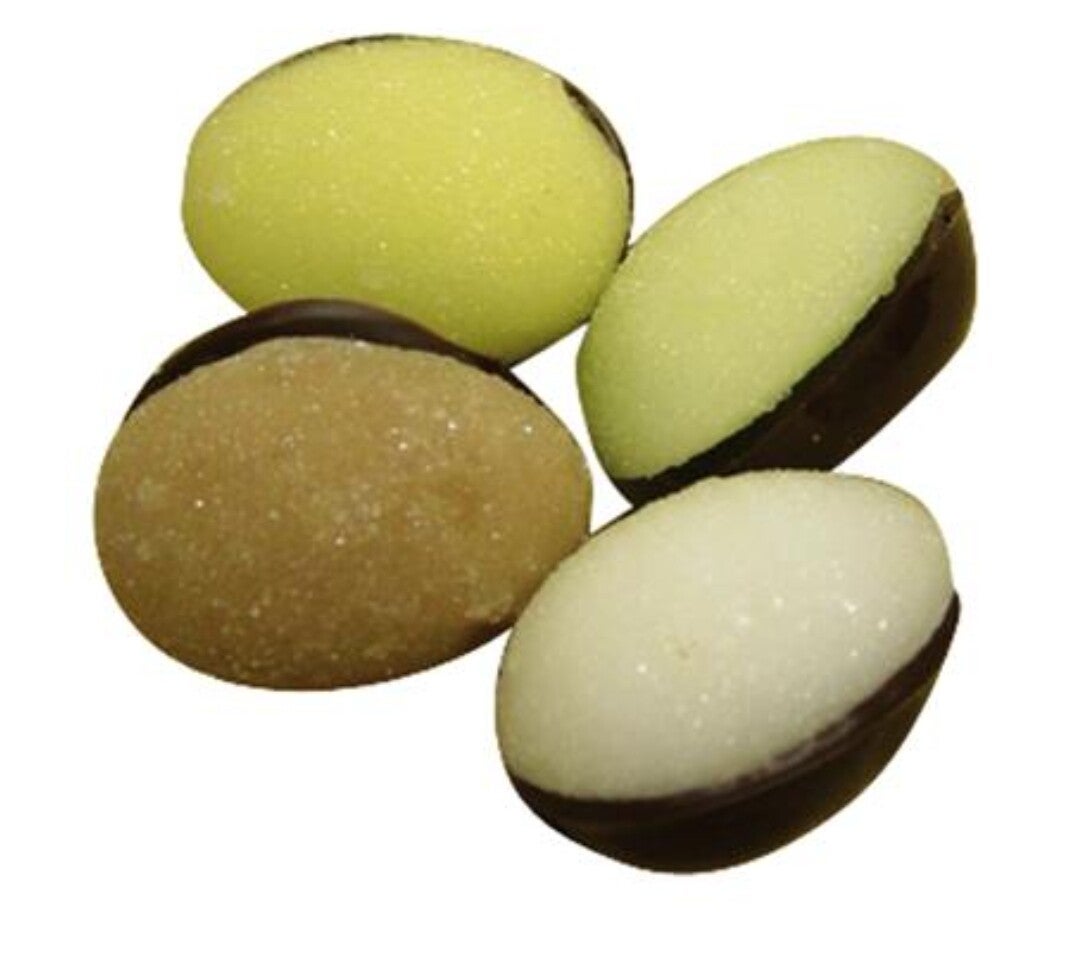 Fondant suikereitjes met fondant chocolade