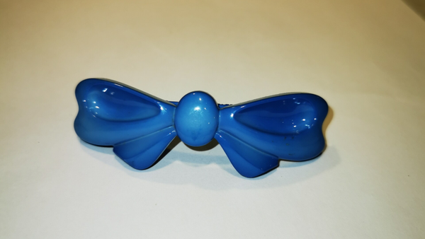 Haarspelden strikje blauw