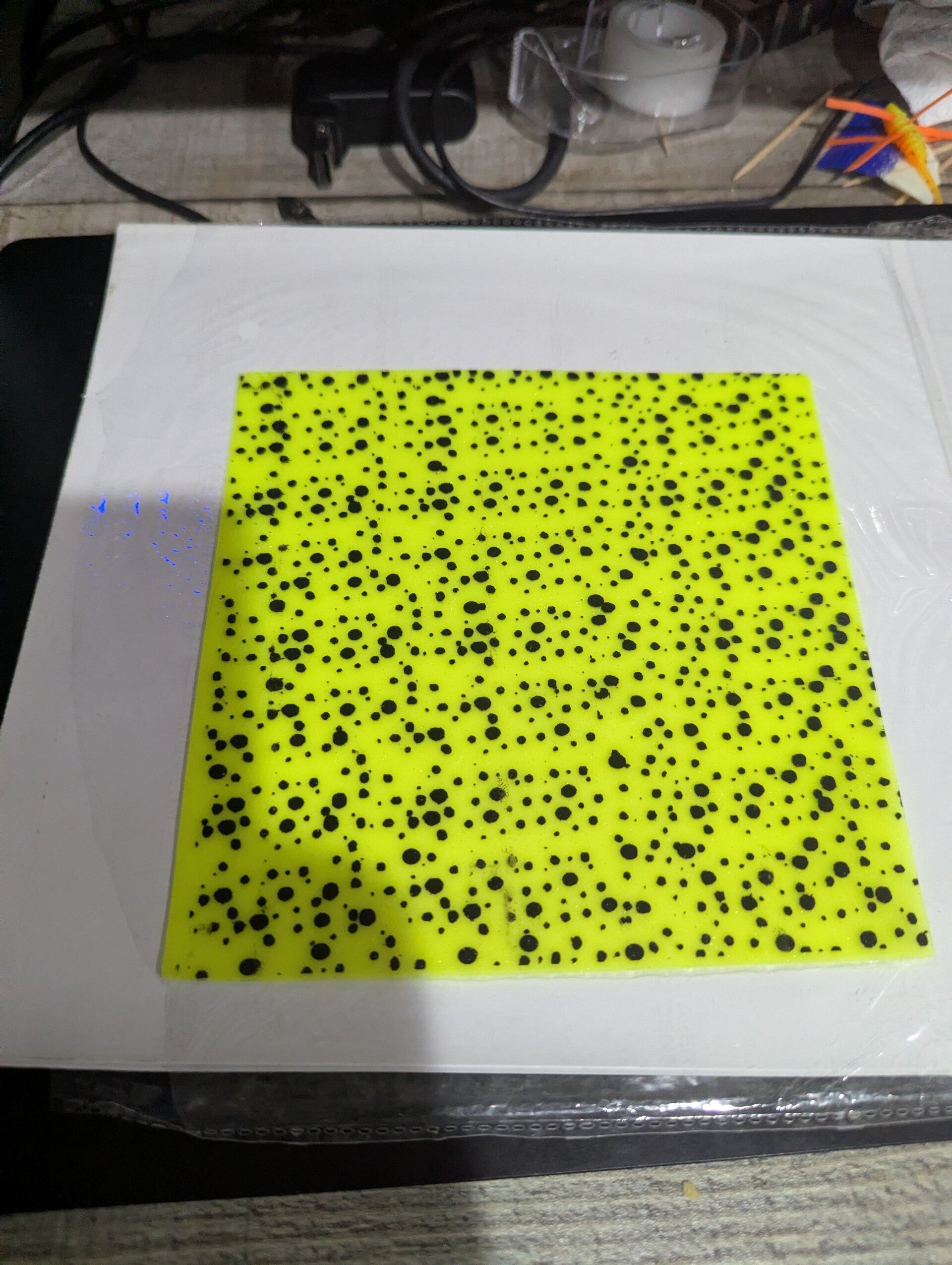 6" x 6" silicone sheets uncut