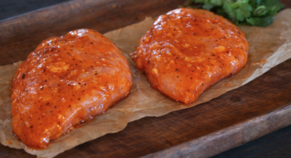 Poitrines de poulet à l'orange californienne (1 kg) | Congelées