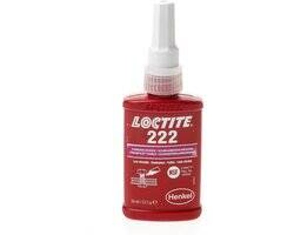 LOCTITE 222 Schroefdraadborgmiddel Paars lage sterkte (50ml)