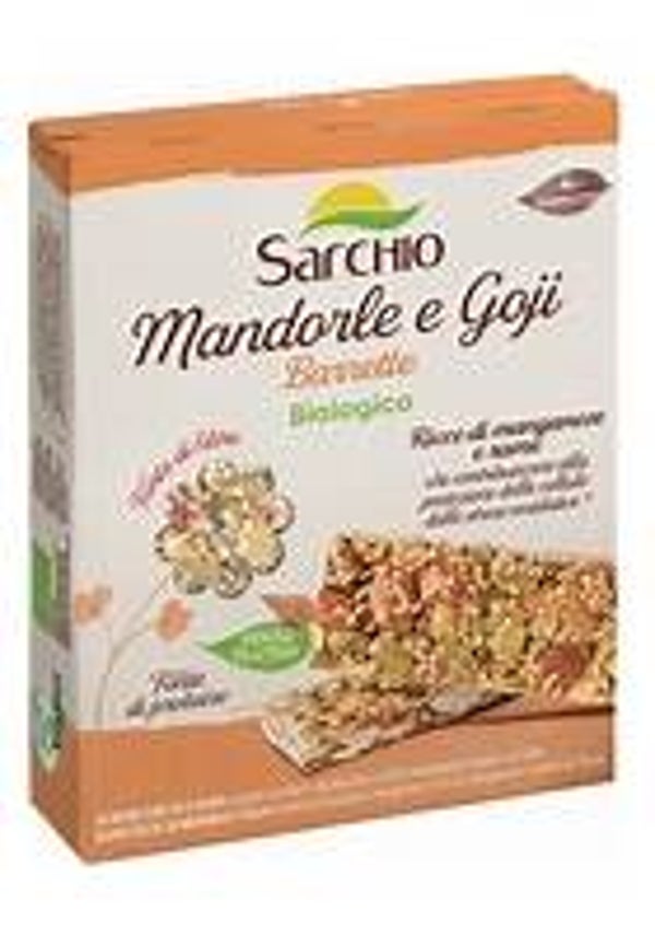 Barrette mandorle e goji - Sarchio