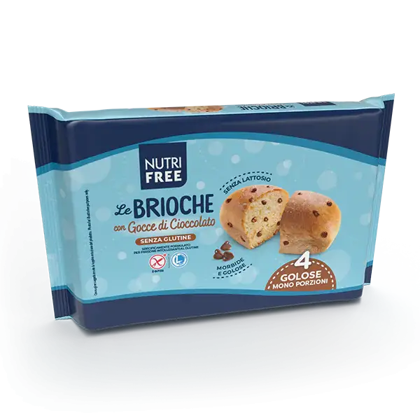Brioche con gocce ciocc. - Nutrifree