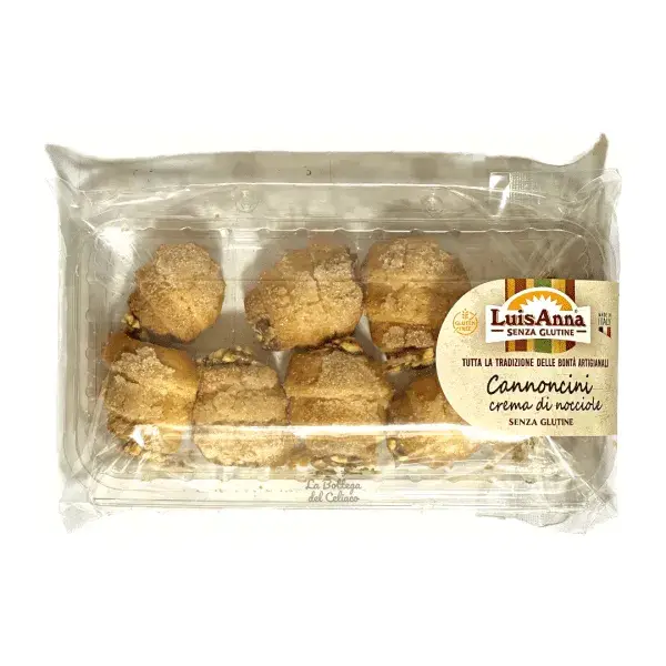 Cannoncini nocciola - Luisanna