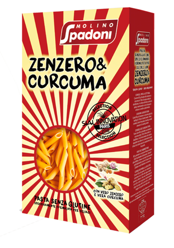 Penne zenzero e curcuma - Spadoni